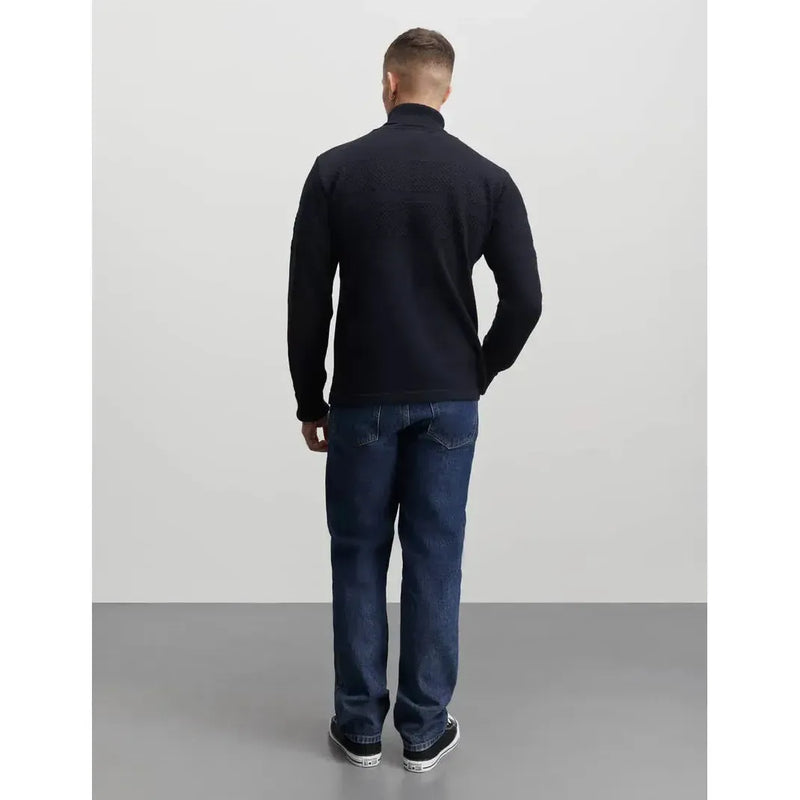 Mads Nørgaard, Wool Klemens Knit FAV, Sky Captain-Mads Nørgaard-Minlillebutik.dk