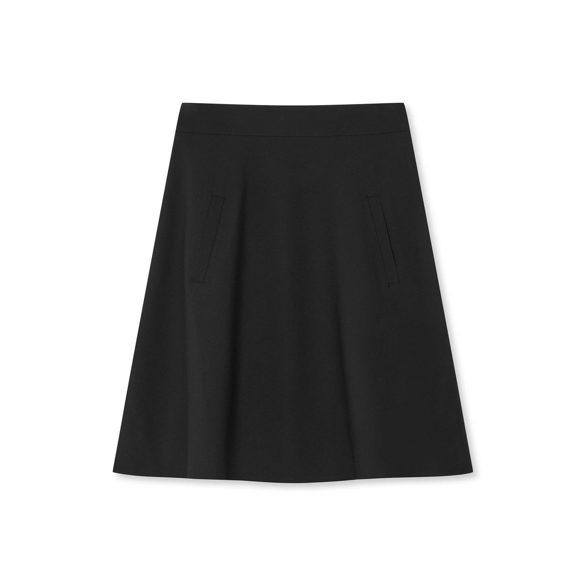 Mads Nørgaard, Sportina Stelly Skirt Fav, Black-Mads Nørgaard - Dame-Minlillebutik.dk