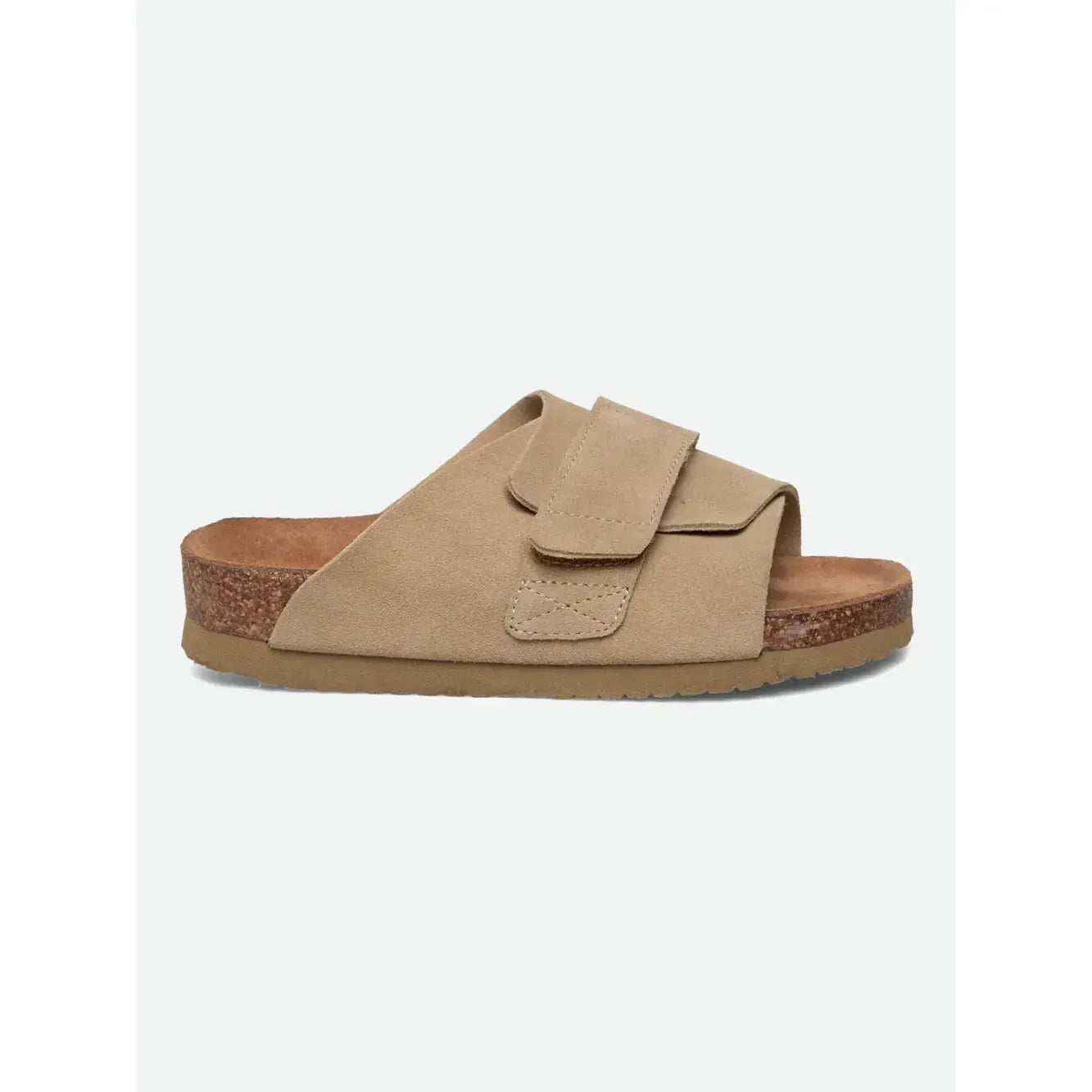 Rosemunde, RHWColina Leather Suede Sandal, Taupe-Rosemunde-Minlillebutik.dk