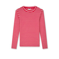 Mads Nørgaard, 2x2 Cotton Stripe Tuba Tee LS