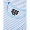 Mads Nørgaard, Duo Rib Tobias Tee LS, Ballad Blue/Brilliant White-Mads Nørgaard - Herre-Minlillebutik.dk