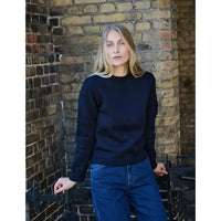 Mads Nørgaard, Wool Karoline Sweater, Parisian Night-Mads Nørgaard - Dame-Minlillebutik.dk