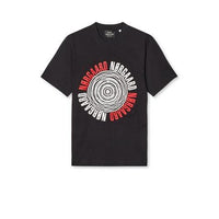 Mads Nørgaard, Cotton Jersey Spiral Tee, Black-Mads Nørgaard - Dame-Minlillebutik.dk