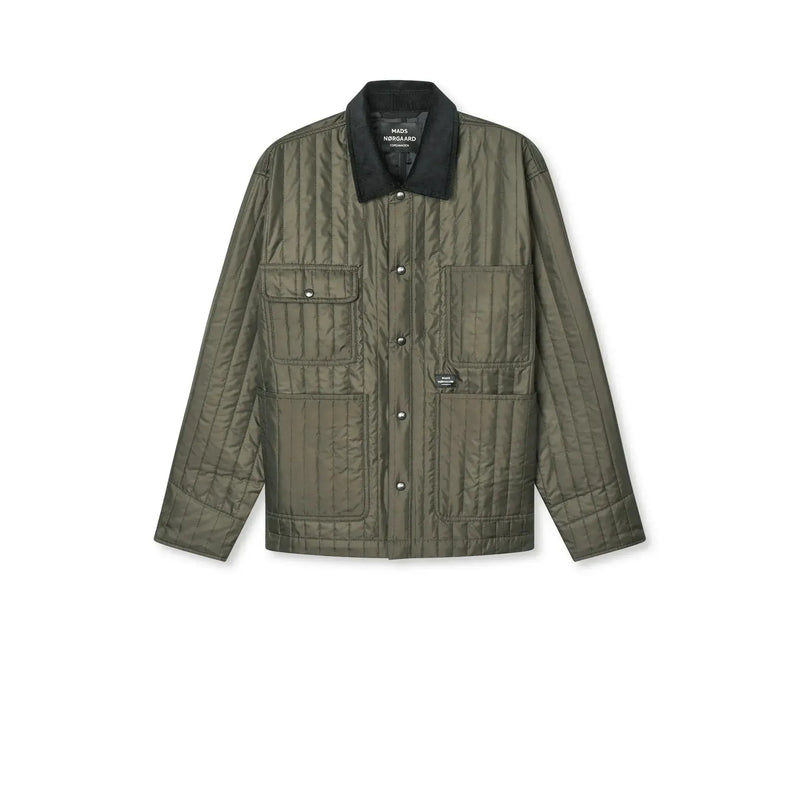 Mads Nørgaard, Quilt Chore Jacket, Forrest Night-Mads Nørgaard - Herre-Minlillebutik.dk