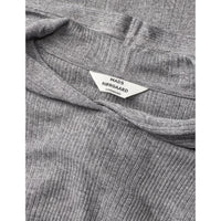 Mads Nørgaard, Point Wool Tilla Hood, Grey Melange-Mads Nørgaard - Dame-Minlillebutik.dk