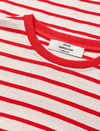 Mads Nørgaard, Pablo Maggie Tee LS, Vanilla Ice/Fiery Red