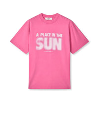 Mads Nørgaard, Cotton Jersey Dassel Tee, Carmine Rose