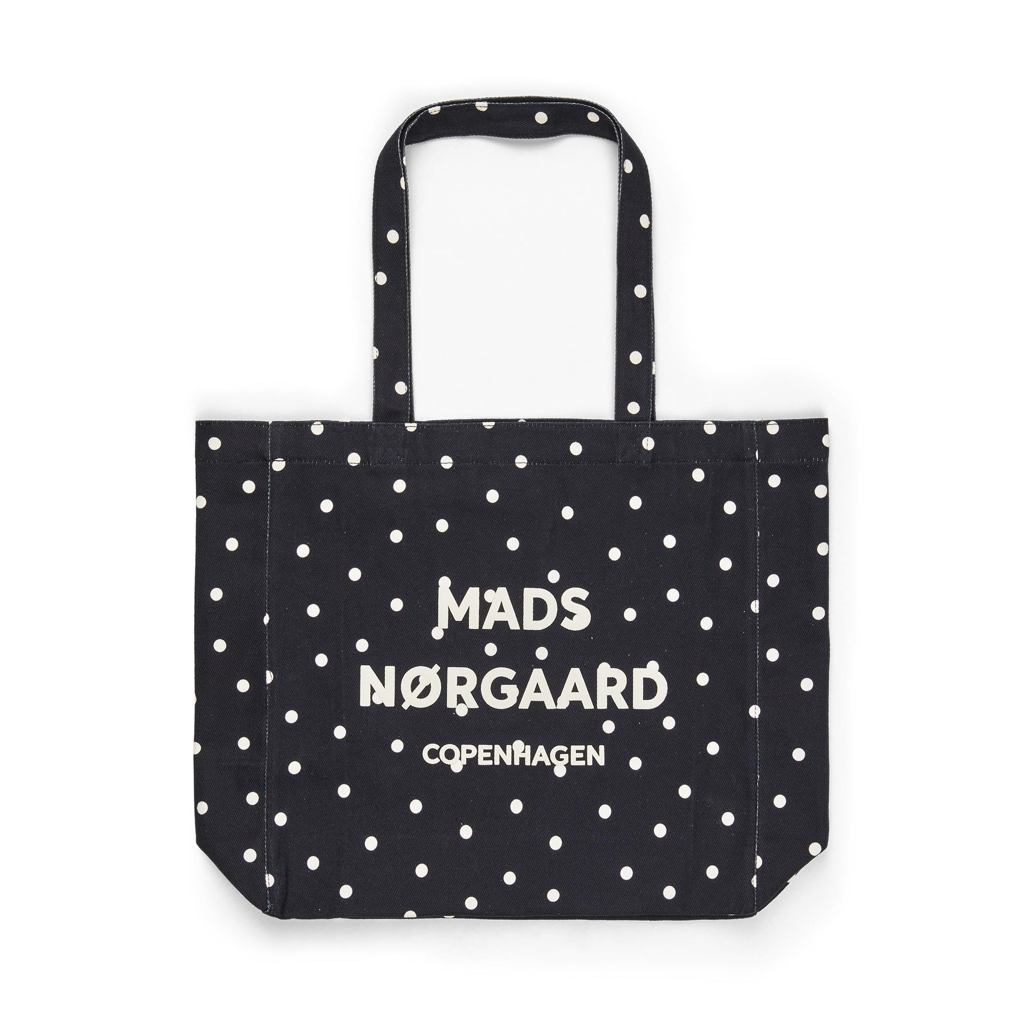 Mads Nørgaard, Boutiqno Athene AOP Bag, Dot AOP Black-Mads Nørgaard - Dame-Minlillebutik.dk