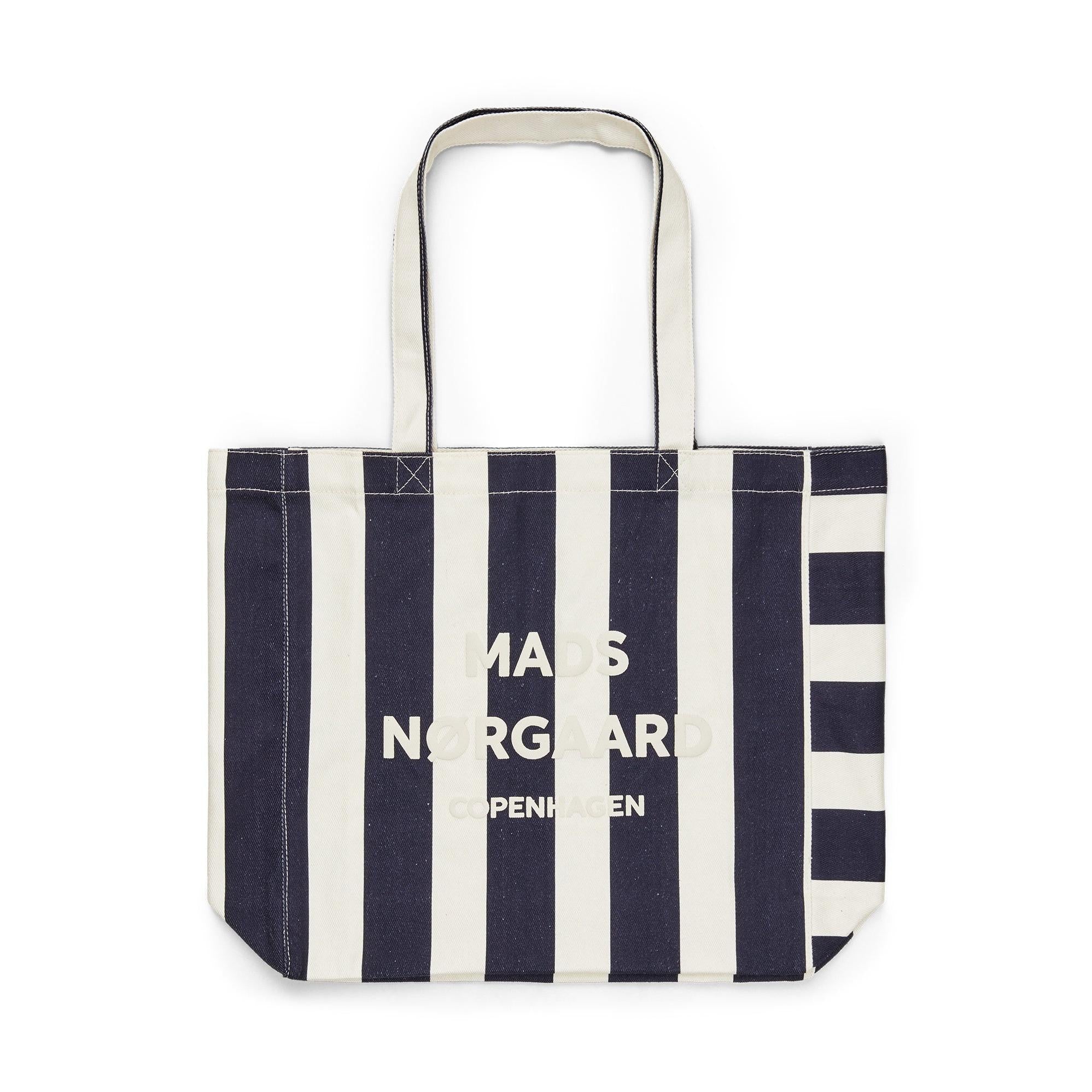 Mads Nørgaard, Boutiqno Athene AOP Bag, Stripe AOP Sky Captain-Mads Nørgaard - Dame-Minlillebutik.dk
