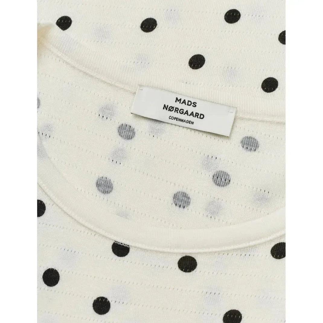 Mads Nørgaard, Pointella Trixy Tee AOP, Dot AOP Vanilla Ice