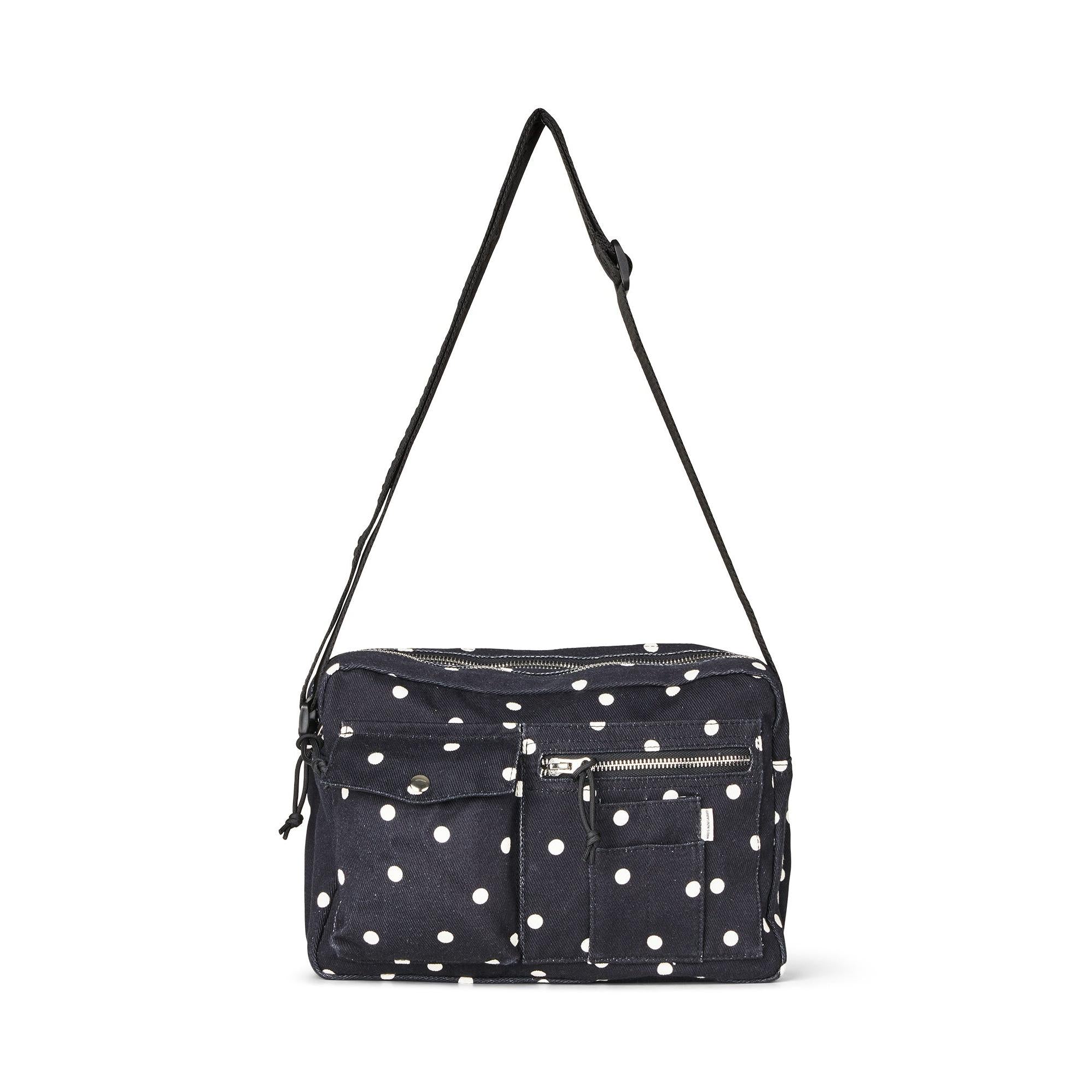 Mads Nørgaard, Boutiqno Cappa Art Bag, Dot AOP Black-Mads Nørgaard - Dame-Minlillebutik.dk