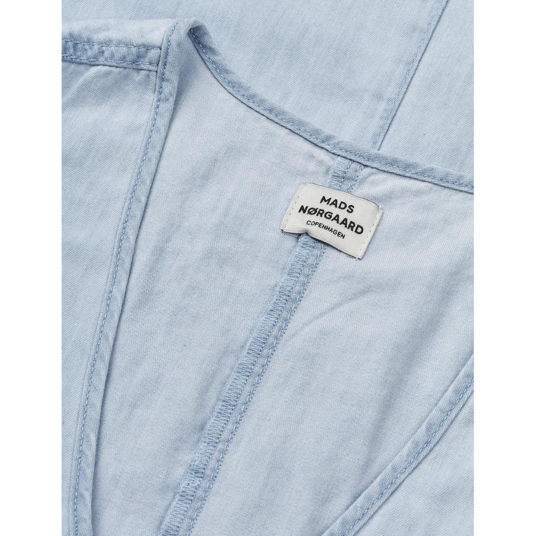 Mads Nørgaard, Air Denim Pauline Dress, Sunbleached Blue-Mads Nørgaard - Dame-Minlillebutik.dk