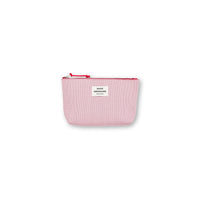 Mads Nørgaard Knit Stripe Hof Make-Up Bag, Fairy Tale/Goji Berry