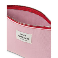 Mads Nørgaard Knit Stripe Hof Make-Up Bag, Fairy Tale/Goji Berry