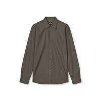 Mads Nørgaard, Cotton Soft Marcel Shirt, Sky Captain/Tarmac