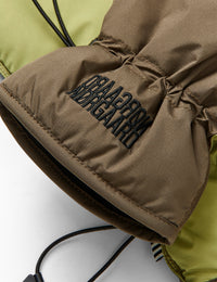 Mads Nørgaard, Light Ripstop Pillow Glove, Green Olive/Tarmac-Mads Nørgaard - Dame-Minlillebutik.dk
