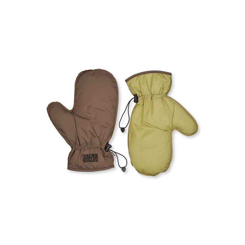 Mads Nørgaard, Light Ripstop Pillow Glove, Green Olive/Tarmac-Mads Nørgaard - Dame-Minlillebutik.dk