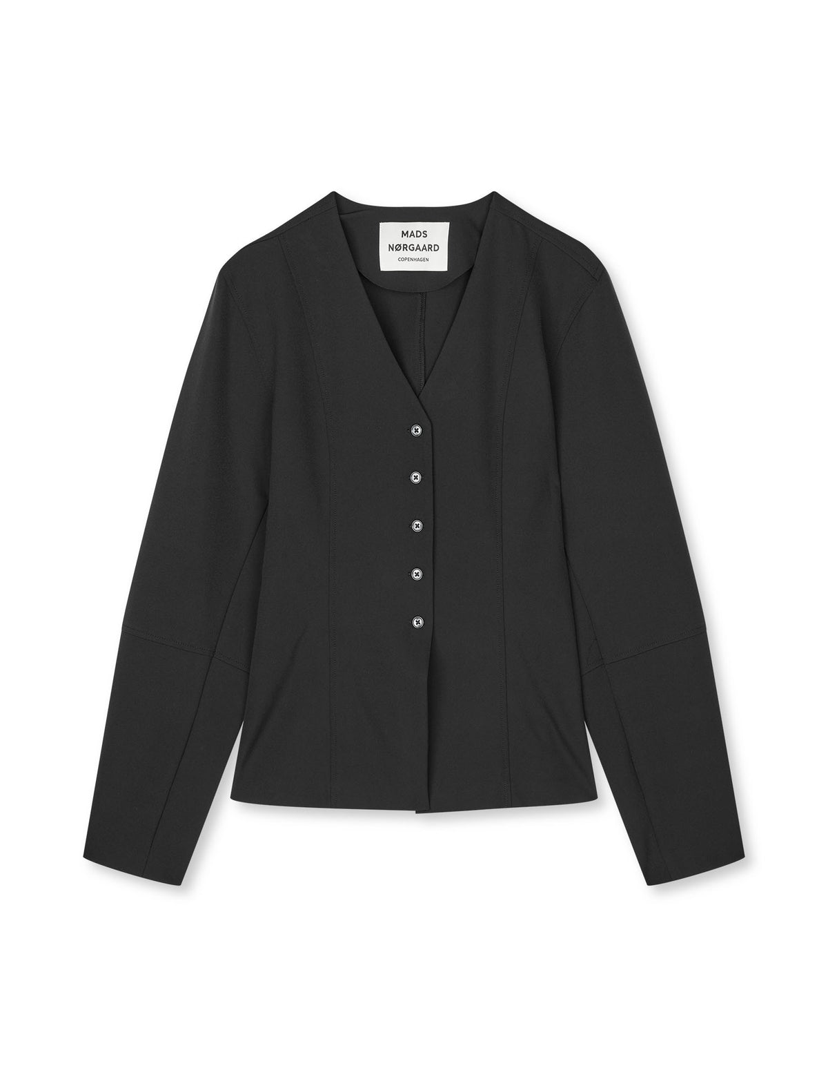 Mads Nørgaard, Stretchy Nylon Sara Jacket, Black