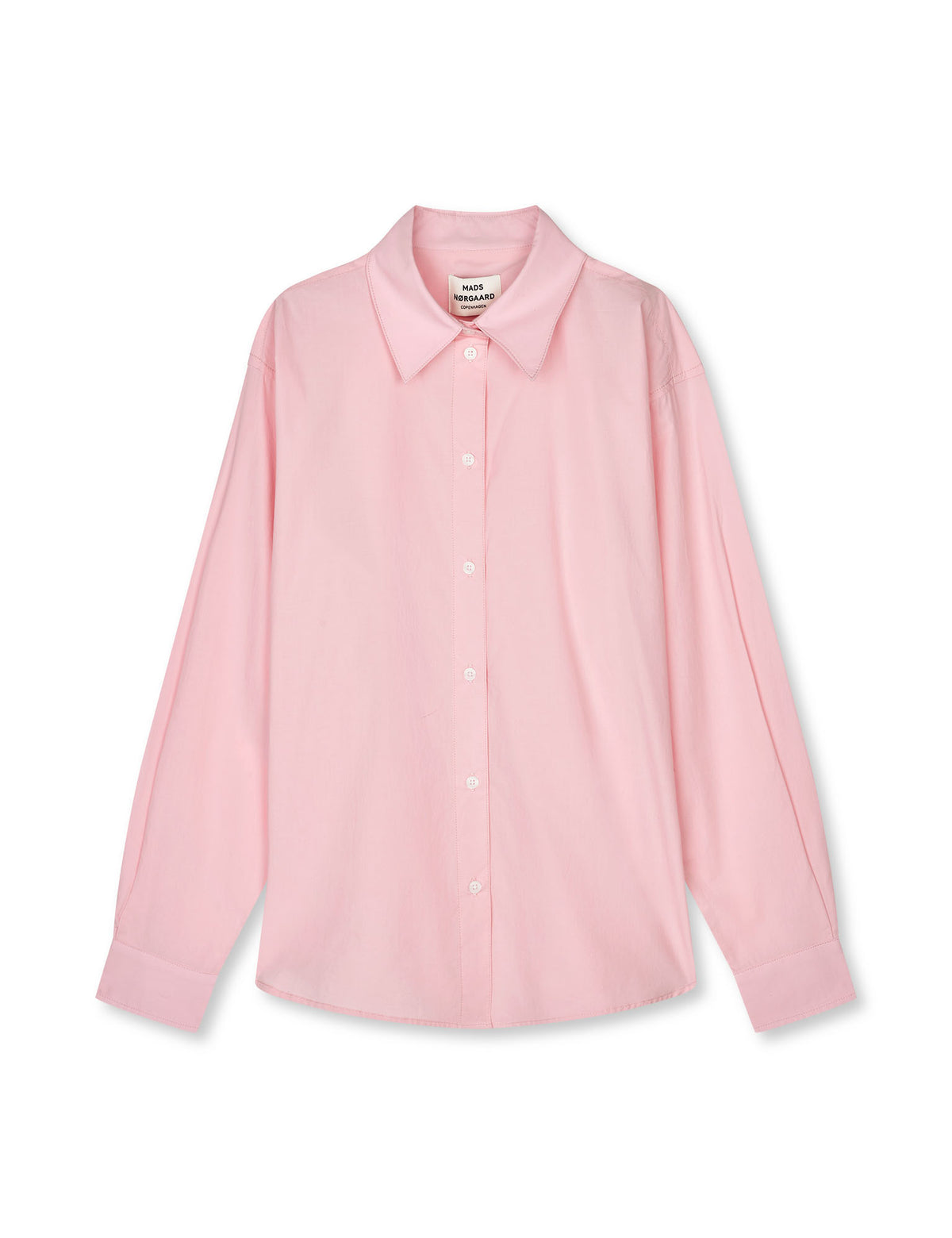 Mads Nørgaard, Peach Poplin Shelly Shirt, Fairy Tale Pink