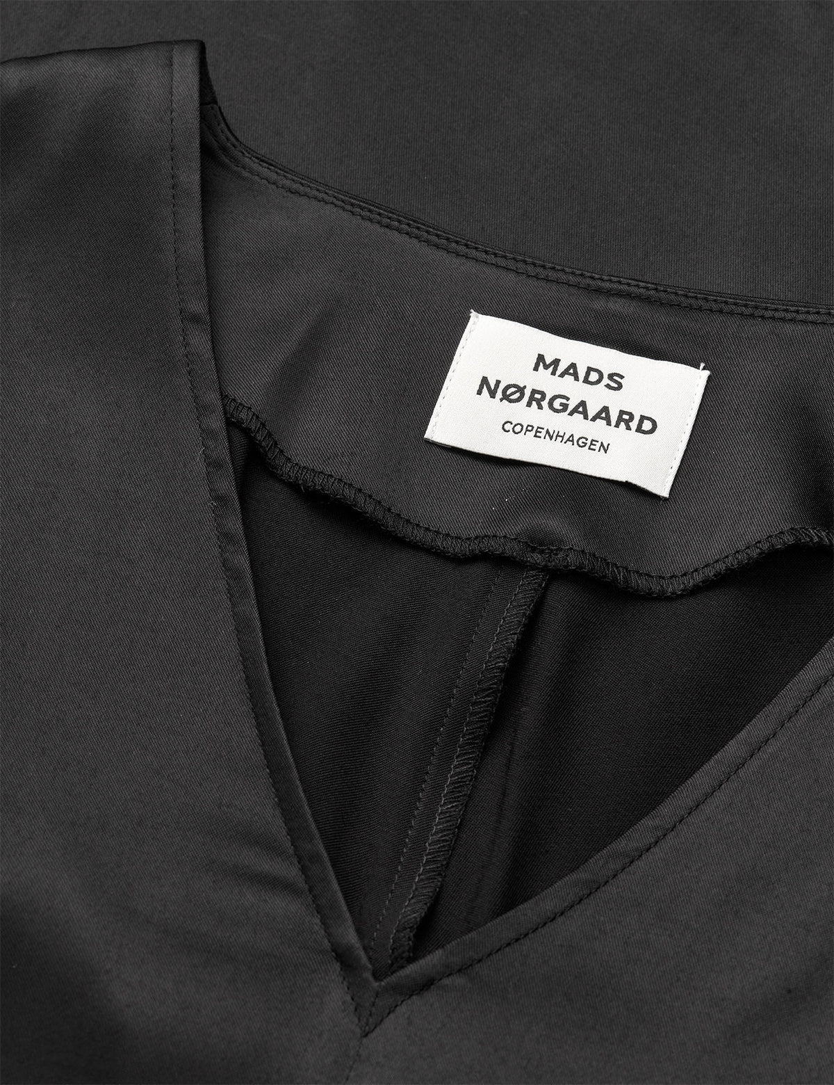 Mads Nørgaard, Viscosa Bea Dress, Black