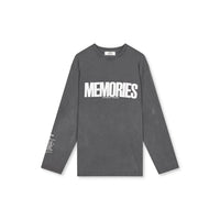 Mads Nørgaard, Cotton Jersey Jerry Tee LS, Washed Black