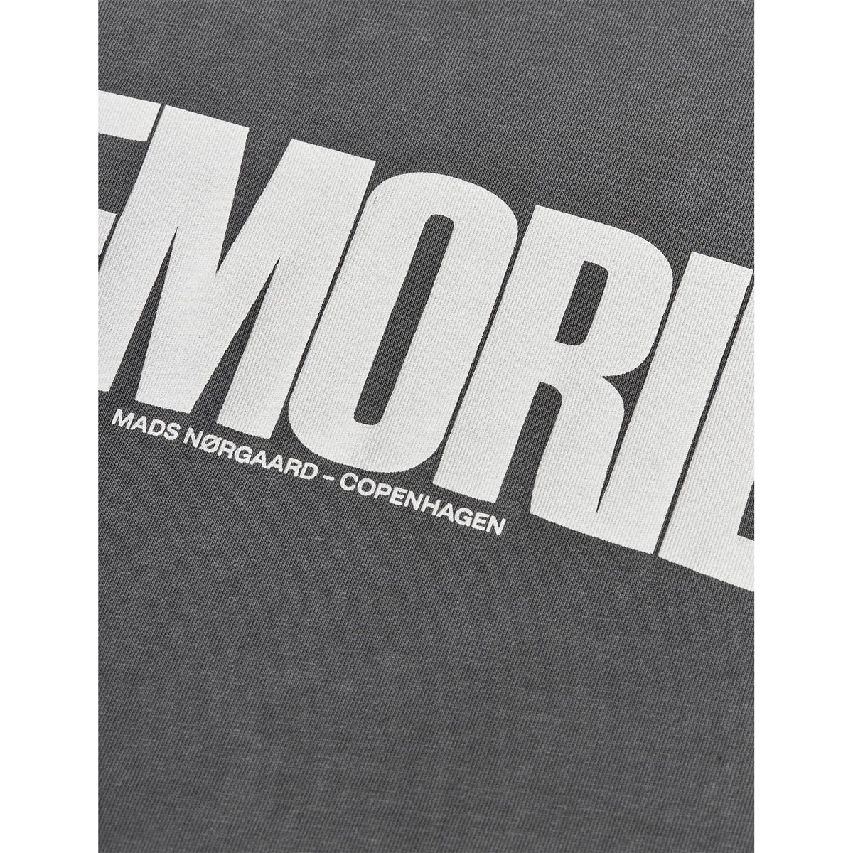 Mads Nørgaard, Cotton Jersey Jerry Tee LS, Washed Black-Mads Nørgaard - Dame-Minlillebutik.dk
