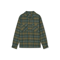 Mads Nørgaard Brushed Flannel Luke Shirt CH, Tarmac Check