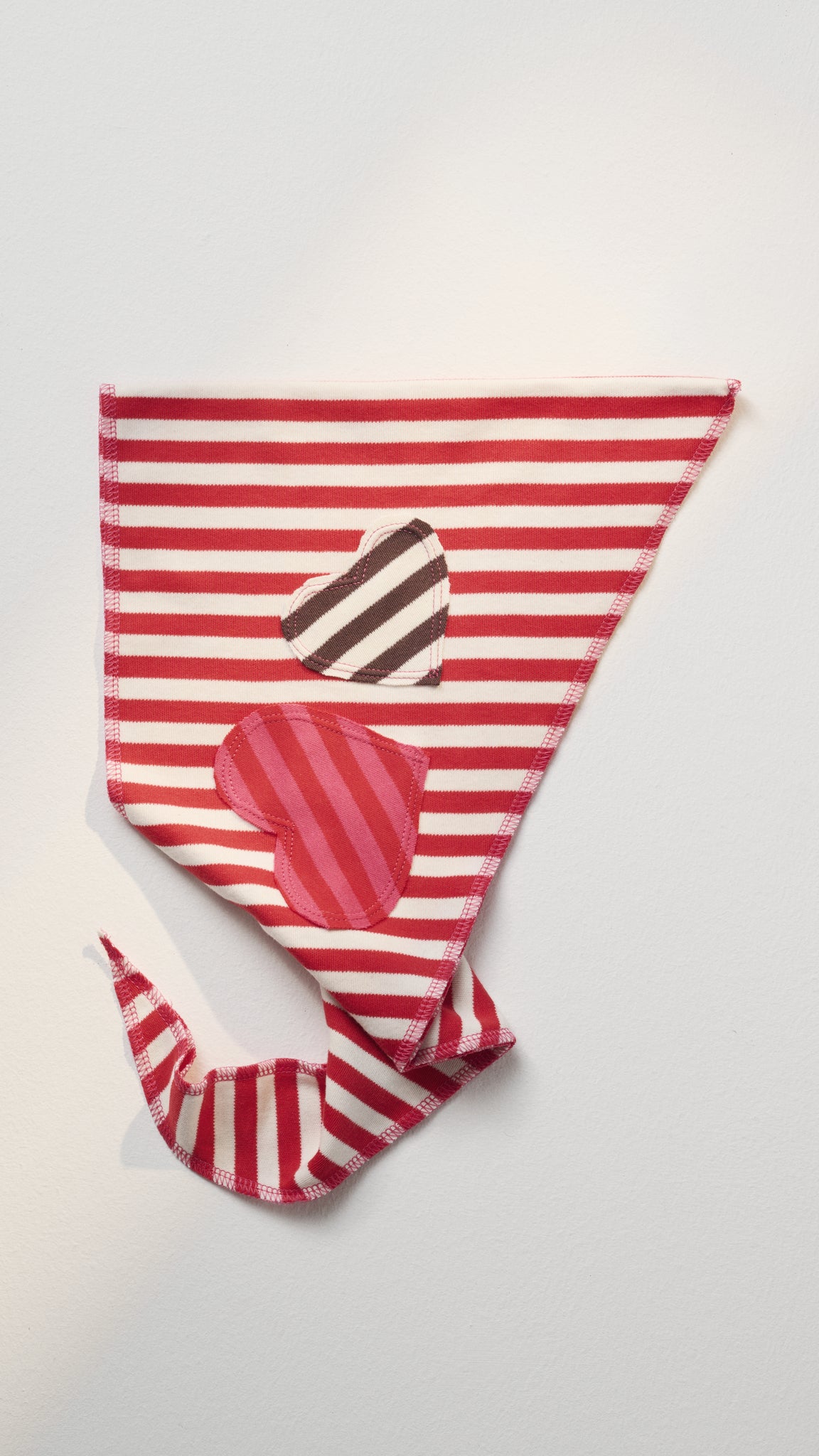 Mads Nørgaard Caro Scarf, Stripe Red/White
