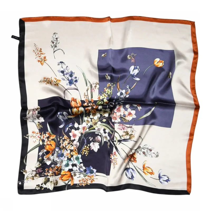 MPdenmark, Sneaky Fox, Phoebe Silk Scarf, Marmelade-MP Strømper-Minlillebutik.dk