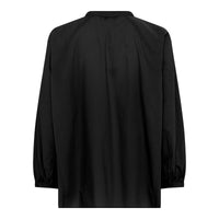 Frau, Tokyo LS Short Shirt, Black-Frau-Minlillebutik.dk