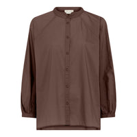 Frau, Tokyo LS Short Shirt, Coffee Quartz-Frau-Minlillebutik.dk