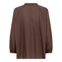 Frau, Tokyo LS Short Shirt, Coffee Quartz-Frau-Minlillebutik.dk