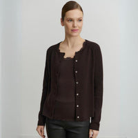 Rosemunde, RWLaica Cashmere LS, Ganache-Rosemunde-Minlillebutik.dk