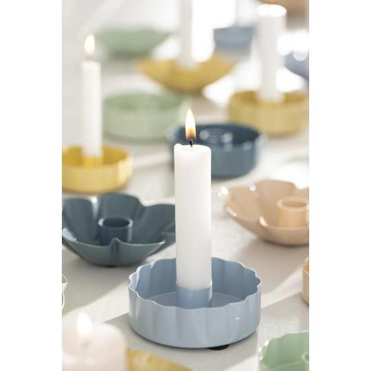 Ib Laursen, Stage t/2,2 cm lys, Bølget kant, Lyseblå-Ib Laursen-Minlillebutik.dk