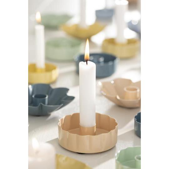 Ib Laursen, Stage t/2,2 cm lys, Bølget kant, Coral sands-Ib Laursen-Minlillebutik.dk