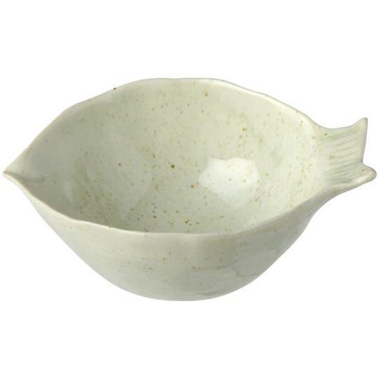 Ib Laursen, Skål, Ocean, Hvid, Fiskeformet-Ib Laursen-Minlillebutik.dk