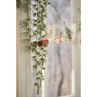 Ib Laursen, Cederranke, Kunstig med kogler og sne-Ib Laursen-Minlillebutik.dk