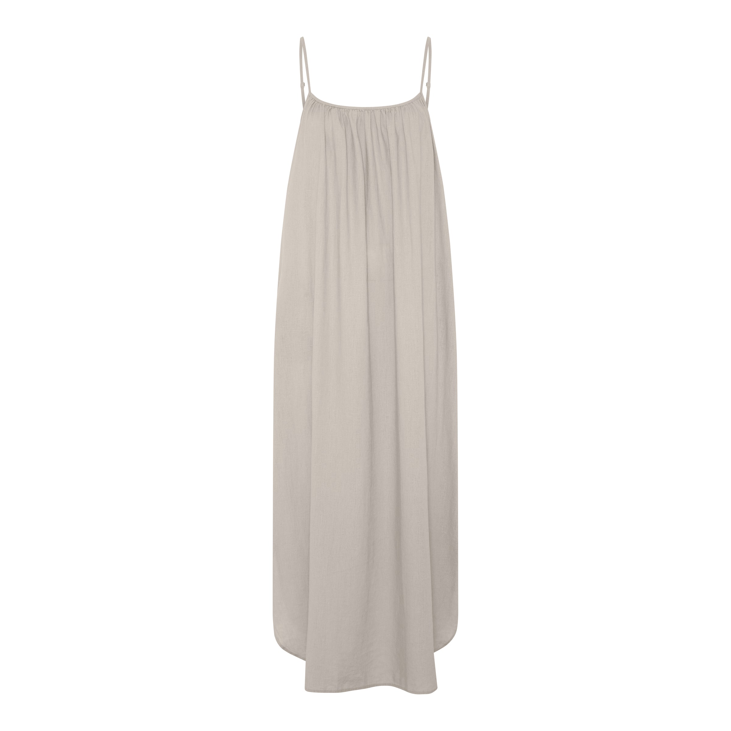 Frau, Vancouver Linen SL Long Dress, Pure Cashmere-Frau-Minlillebutik.dk