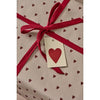 Ib Laursen, Gavepapir, 5m, Røde hjerter-Ib Laursen-Minlillebutik.dk