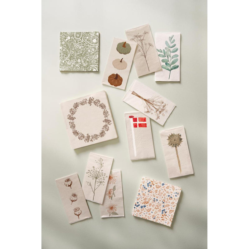 Ib Laursen, Serviet, Solsikke i forfald-Ib Laursen-Minlillebutik.dk