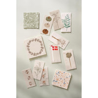 Ib Laursen, Serviet, Grøn Skærmblomst-Ib Laursen-Minlillebutik.dk