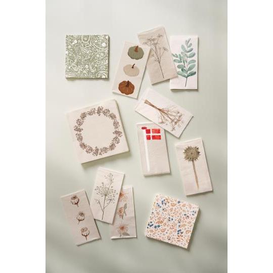 Ib Laursen, Servietter, Solsikkehoveder i forfald-Ib Laursen-Minlillebutik.dk