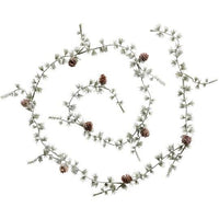 Ib Laursen, Cederranke, Kunstig med kogler og sne-Ib Laursen-Minlillebutik.dk