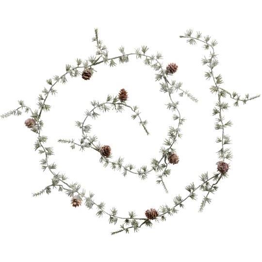 Ib Laursen, Cederranke, Kunstig med kogler og sne-Ib Laursen-Minlillebutik.dk