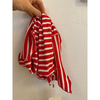 Mads Nørgaard, 2x2 Leftover Thoria Scarf, High risk red / white