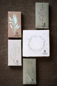 Ib Laursen, Serviet, 10x20 cm, Timiankvist