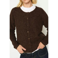 Mos Mosh, Almine Knit Cardigan, Bracken-Mos Mosh-Minlillebutik.dk