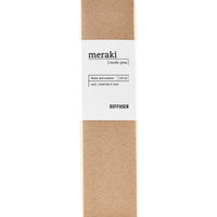 Meraki, Diffuser w. 7 sticks, Nordic pine