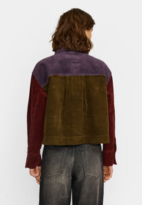 Selfhood, Cropped Shirt, Darkpurple-Selfhood-Minlillebutik.dk