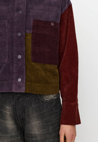 Selfhood, Cropped Shirt, Darkpurple-Selfhood-Minlillebutik.dk